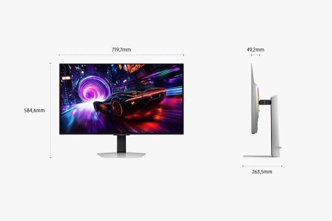 Samsung MONITOR SAMSUNG ODYSSEY G8 OLED 32" LS32FG810SUXEN 240Hz