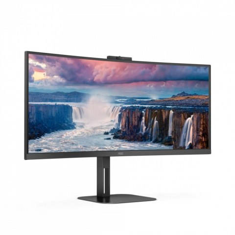 AOC Monitor CU34V5CW 34 cali 100Hz Curved VA HDMI DP USB-C