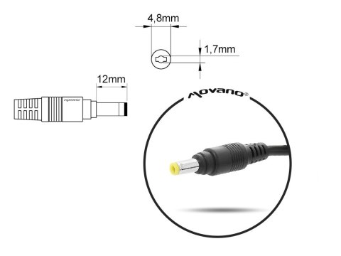 Mitsu Ładowarka / zasilacz 10.5v 4.3a (4.8x1.7) - sony
