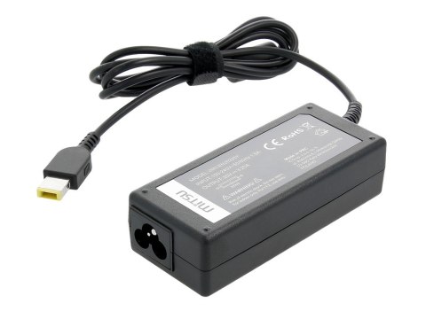 Mitsu Ładowarka / zasilacz 20v 3.25a (prostokątny 11.0x4.5 pin - Yoga) - Lenovo 65W