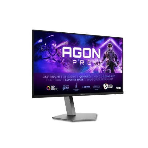AOC Wyświetlacz OLED AOC AG326UD 32" 165Hz, 3840x2160, 250cd/m2, 2 HDMI