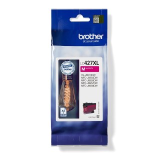 Brother Brother LC-427XLM nabój z tuszem 1 szt. Oryginalny Wysoka (XL) wydajność Purpurowy