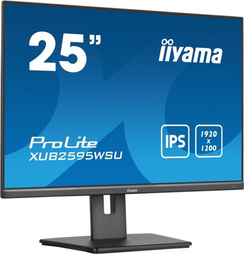 IIYAMA Iiyama ProLite XUB2595WSU-B5 monitor komputerowy 63,5 cm (25") 1920 x 1200 px WUXGA LED Czarny