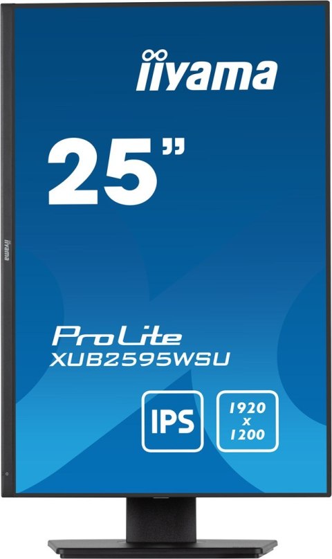 IIYAMA Iiyama ProLite XUB2595WSU-B5 monitor komputerowy 63,5 cm (25") 1920 x 1200 px WUXGA LED Czarny