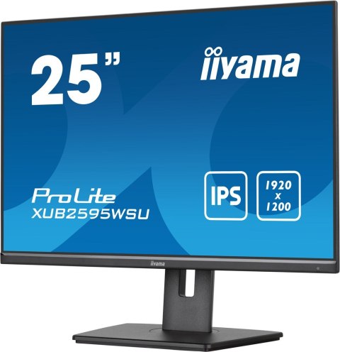 IIYAMA Iiyama ProLite XUB2595WSU-B5 monitor komputerowy 63,5 cm (25") 1920 x 1200 px WUXGA LED Czarny