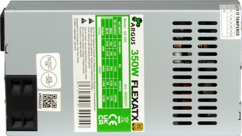 Inter-Tech Inter-Tech GF-350 BULK moduł zasilaczy 350 W 20+4 pin ATX Flex ATX Srebrny