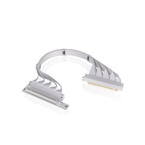 Thermaltake Taśma Riser - PCI- E 4.0 x16 Extender - 400mm Dual 90° - Snow