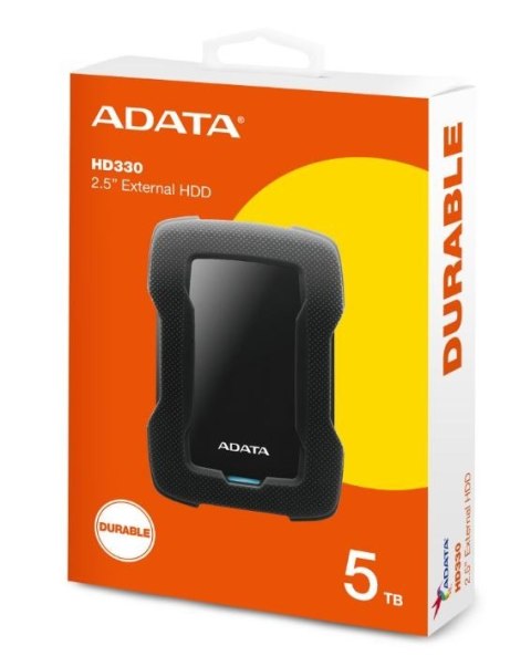 Adata Durable Lite HD330 5TB 2.5'' USB3.1 Czarny