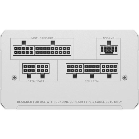 Corsair Zasilacz Corsair RMe Biały 750W 80+Złoty FM ATX3.1 2025 - Zasilacz PC/Serwerowy - ATX