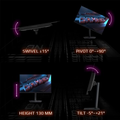 Gigabyte Gigabyte MO32U 80cm (31,5") 4K OLED Gaming Monitor 16:9 HDMI/DP/USB-C 165Hz 0,03ms AMD FreeSync