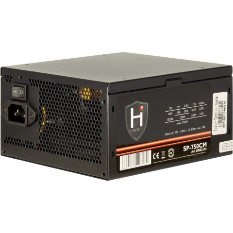 Inter-Tech Inter-Tech HiPower SP-750CM moduł zasilaczy 750 W 20+4 pin ATX ATX Czarny