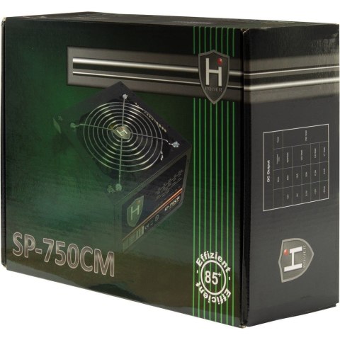 Inter-Tech Inter-Tech HiPower SP-750CM moduł zasilaczy 750 W 20+4 pin ATX ATX Czarny