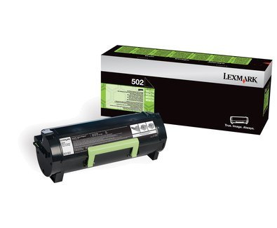 Lexmark RET. PROGR. TONER CARTR. BLACK/502 BLACK 15K PGS F MS310