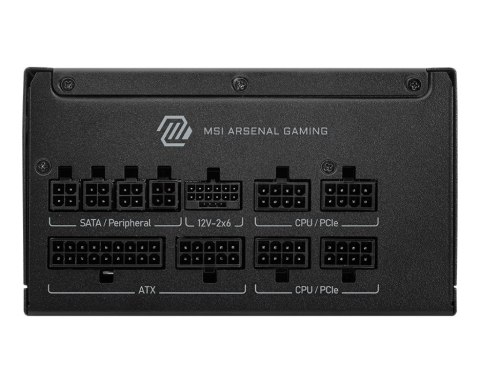 MSI Zasilacz MSI MAG A850GLS PCIE5 850W 80+ Gold ATX 3.1