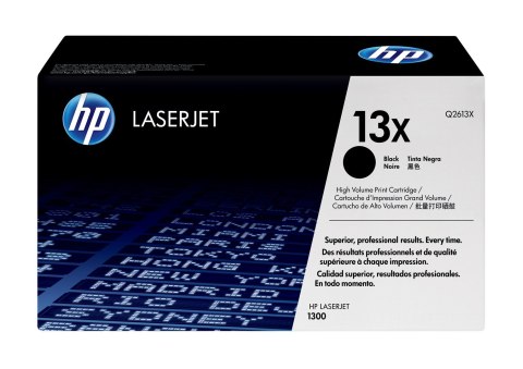 Hewlett-Packard HP 13X oryginalny wkład z czarnym tonerem LaserJet XL