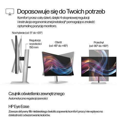 Hewlett-Packard HP 27-calowy monitor seria 7 Pro 4K Thunderbolt 4 - 727pk