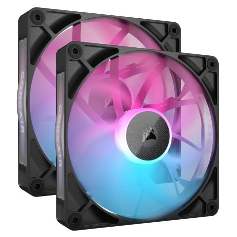 Corsair Corsair iCUE LINK RX140 RGB Obudowa komputera Wentylator 14 cm Czarny 2 szt.