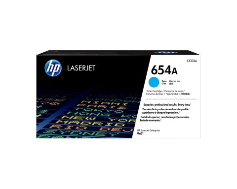 Hewlett-Packard Kartridż HP Cartridge No 654A Cyan (CF331A)