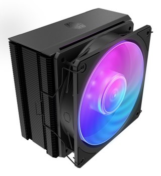 No name Cooler Master Hyper 212 3DHP Black ARGB Procesor Chłodnica powietrza 12 cm Czarny 1 szt.