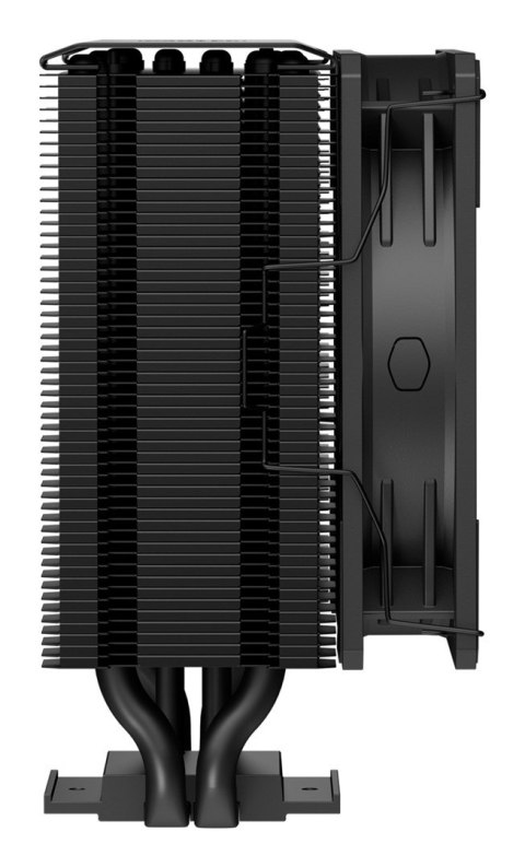 No name Cooler Master Hyper 212 3DHP Black ARGB Procesor Chłodnica powietrza 12 cm Czarny 1 szt.