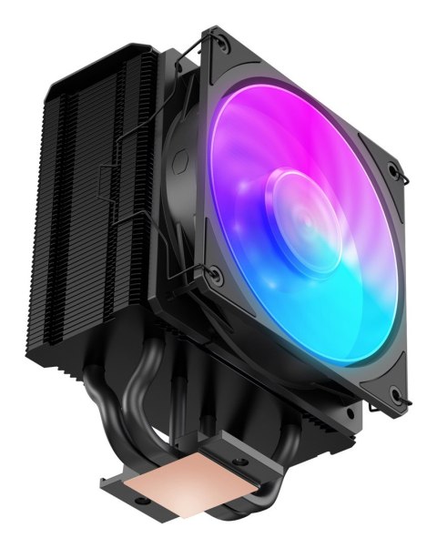 No name Cooler Master Hyper 212 3DHP Black ARGB Procesor Chłodnica powietrza 12 cm Czarny 1 szt.