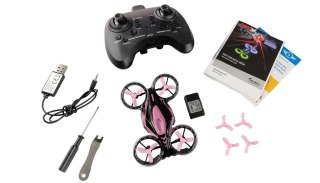 No name Dron Amewi FightStar Battle Drone RTF różowy