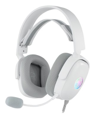 No name GAMIAC HS71 Zestaw słuchawkowy Przewodowa Opaska na głowę Gaming USB Type-C Biały