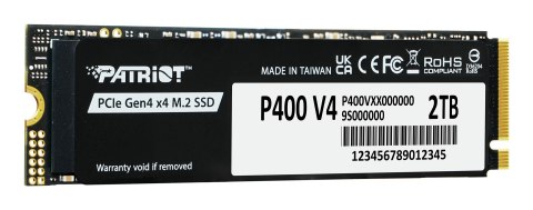 No name Patriot Memory P400 V4 2 TB M.2 PCI Express 4.0 NVMe