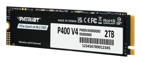 No name Patriot Memory P400 V4 2 TB M.2 PCI Express 4.0 NVMe