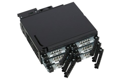 No name Płyta montażowa IcyDock 6x6,3cm SATAI-III w 1x5,25" HDD/SSD sw sprzedaży detalicznej