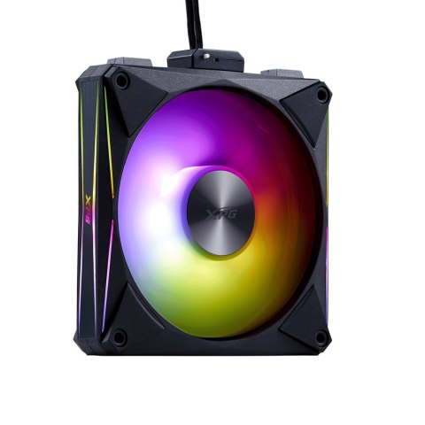No name Wentylator XPG HURRICANE MAG 120 (120mm ARGB PWM Fan 4 szt.) BK sprzedaż detaliczna