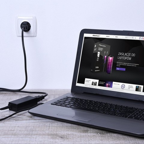 Qoltec Zasilacz Qoltec 51516.90W do notebooka DELL (19,5 V; 4,62 A; 90W; 4.5 mm x 3 mm)