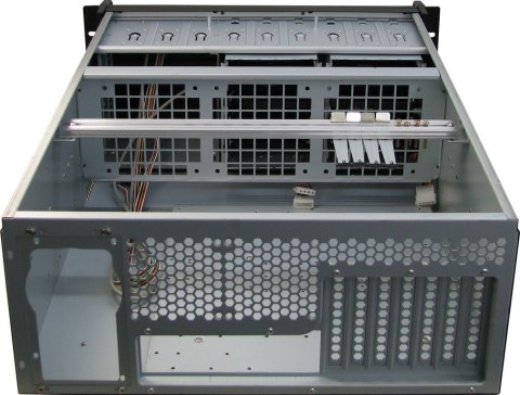 Intellinet Inter-Tech IPC 4U-4129L Stojak Metaliczny, Srebrny