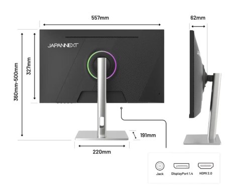 No name Monitor JAPANNEXT 62,2 cm JN-IPS245G320F-HSP 16:9 HDMI/DP FHD