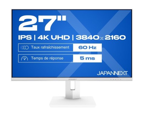 No name Monitor JAPANNEXT 68,5 cm JN-IPS270UHD60F-C65W-HSP-W HDMI/DP UHD
