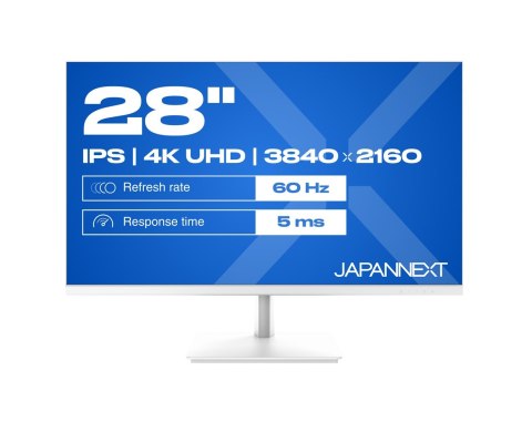 No name Monitor JAPANNEXT 71,1cm JN-IPS280UHD60F-P-W 16:9 HDMI/DP UHD