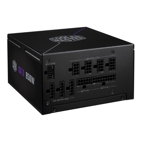 No name Cooler Master GX II Gold 850 ATX 3.1 moduł zasilaczy 850 W 24-pin ATX Czarny