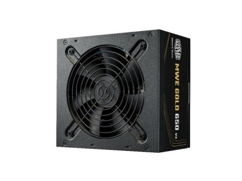No name CoolerMaster Zasilacz MWE 650W V3 NM FR Gold