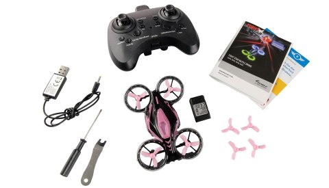 No name Dron Amewi FightStar Battle Drone RTF różowy