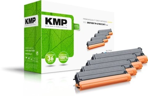 No name KMP MULTIPACK B-T98V kaseta z tonerem 4 szt. Zamiennik Czarny, Cyjan, Purpurowy, Żółty