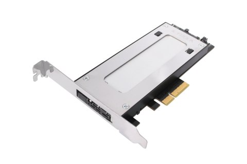 No name Kontroler pamięci masowej ICY Dock ToughArmor MB840M2P-B - Karta M.2 NVMe - PCIe 3.0 x4 - 1 nadajnik/kanał - Srebrny