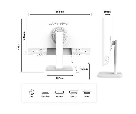 No name Monitor JAPANNEXT 54,6cm JN-IPS2152FHDR-T 16:9 HDMI/DP Touch FHD