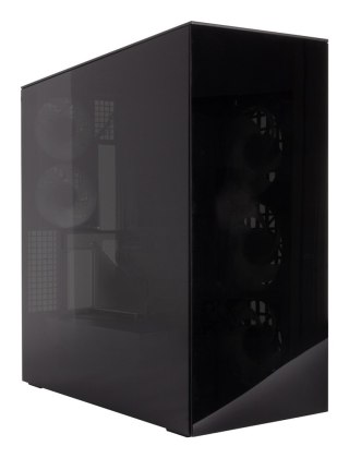No name Obudowa Arctic Xtender Schwarz z oknem z GPU mountem