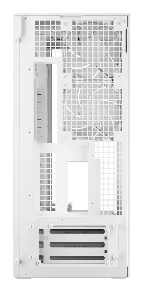 No name Okno Arctic Xtender Weiß Transparentes Glasfenster mit GPU mount