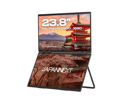 No name Podwójny monitor FHD JAPANNEXT 60,5 cm JN-DMD-IPS238F-C4
