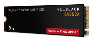 WD SSD WD Black SN850X 8TB NVMe WDS800T2X0E