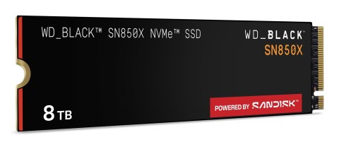 WD SSD WD Black SN850X 8TB NVMe WDS800T2X0E