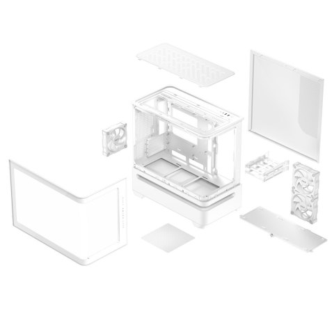 ASUS Obudowa ASUS PRIME AP202 TG ARGB WHITE