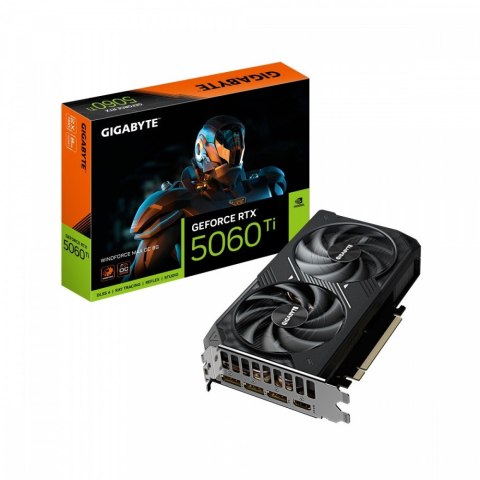 Gigabyte Karta graficzna GeForce RTX 5060 Ti WINDFORCE MAX OC 8G 128BIT GDDR7 3DP/HDMI