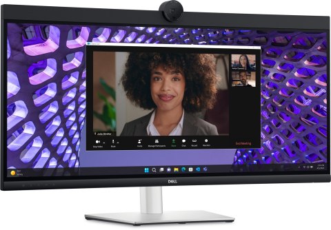 Dell Monitor DELL P Series P3424WEB 86,7 cm (34.1") 3440 x 1440 px 4K Ultra HD LCD Czarny